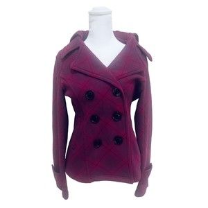 Sebby Double Breasted Plaid Coat Gilmore Girls Core Women’s Medium